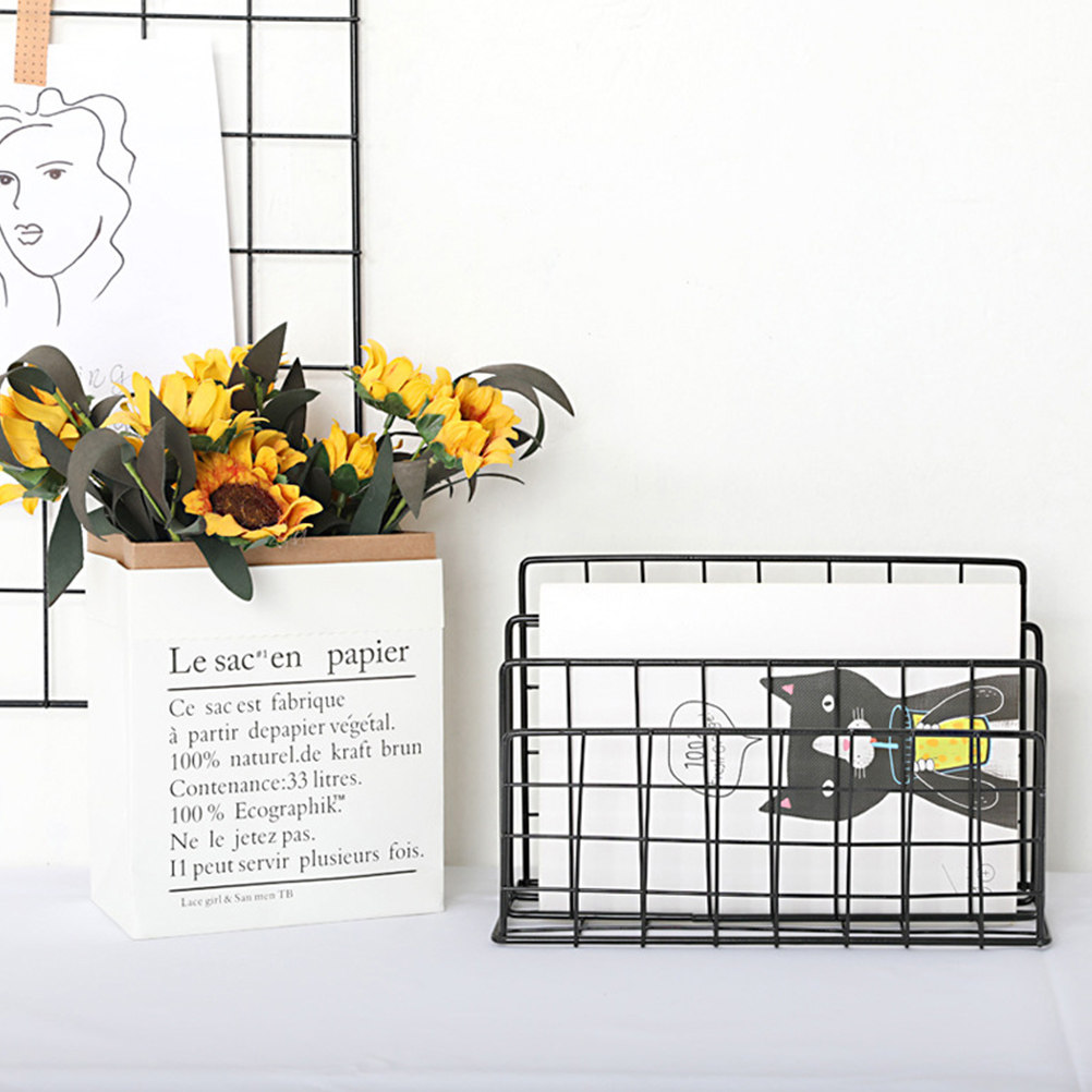 Desktop Metalen Brievenorganiz - Magazine Holder Rack recensie en prijs