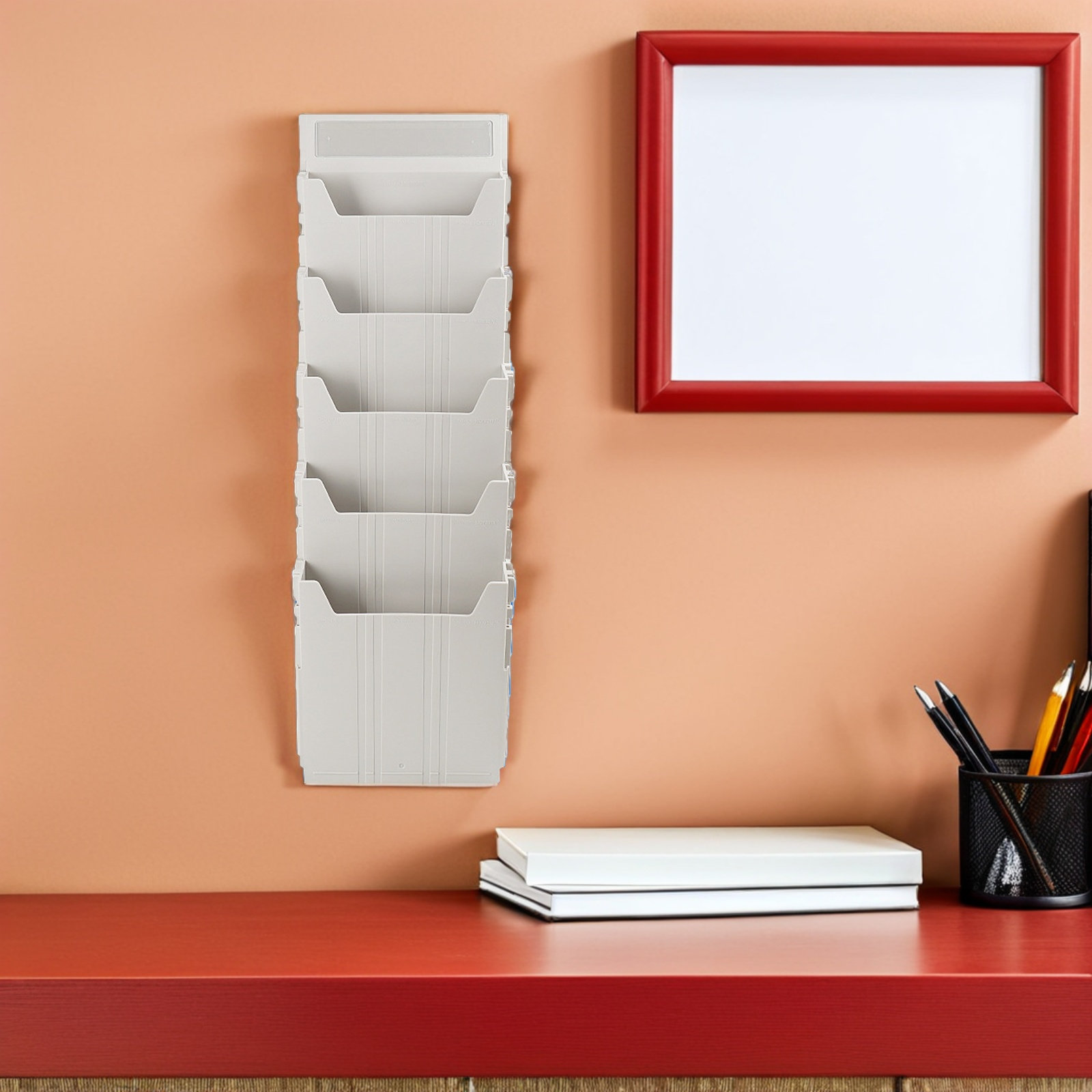 Wandbevestigbare tijdschriften - Magazine Holder Rack recensie en prijs