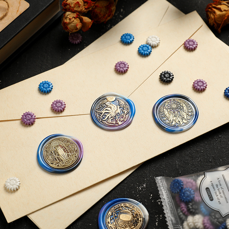 Nieuwe Zonnebloem Zegellak Sea - Wax Seal Stamp Set recensie en prijs