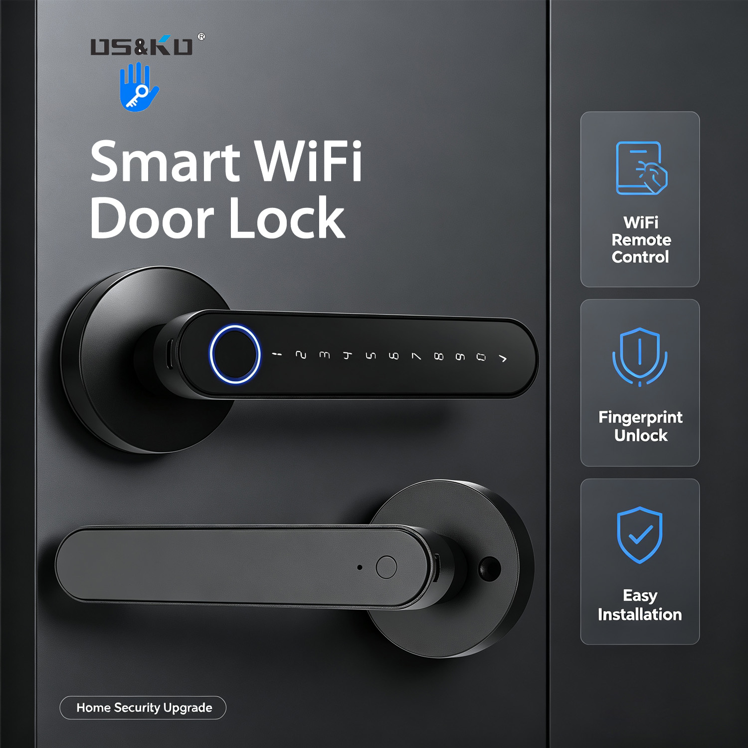 TTLock slim digitaal deurslot, - Letter Opener Brass recensie en prijs