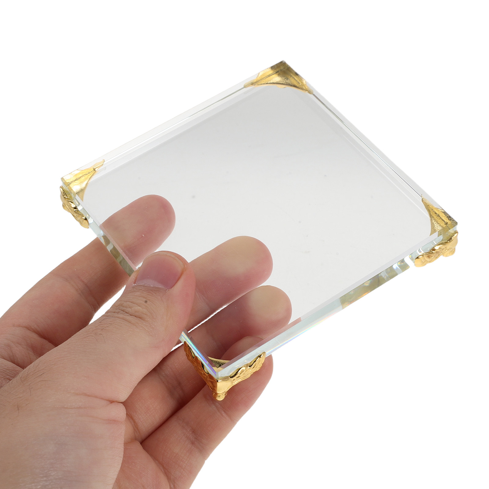 Vierkante kristallen papiergew - Paper Weight Crystal recensie en prijs